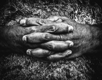 Hands on Stone. Hands on Stone.